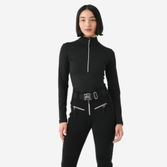 JETSET Ginger Half Zip Dual Base Layer Top Turtleneck - Picture 2 of 7